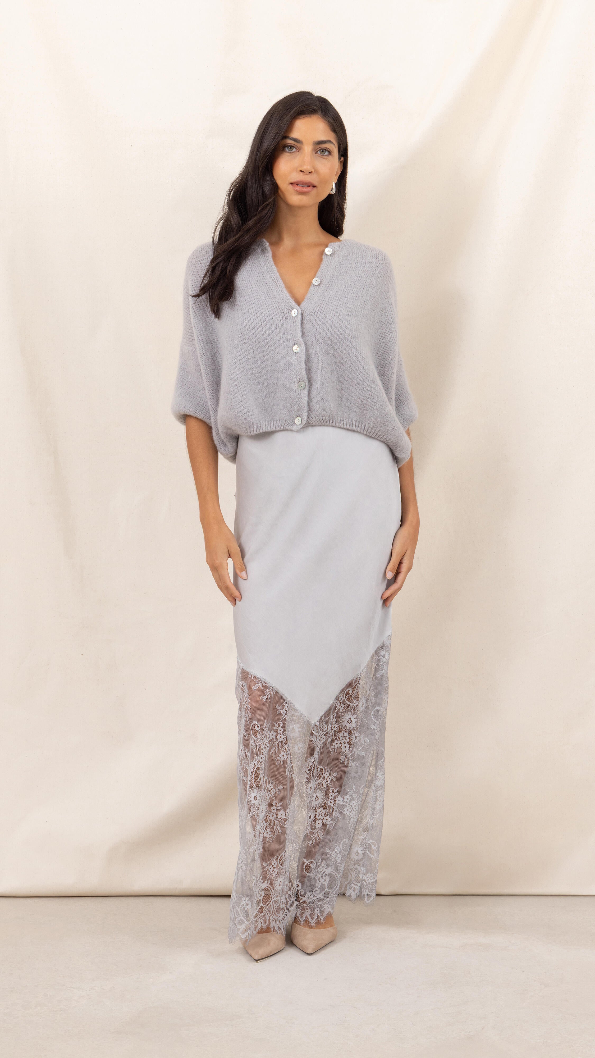 Emme Cardigan - Stone