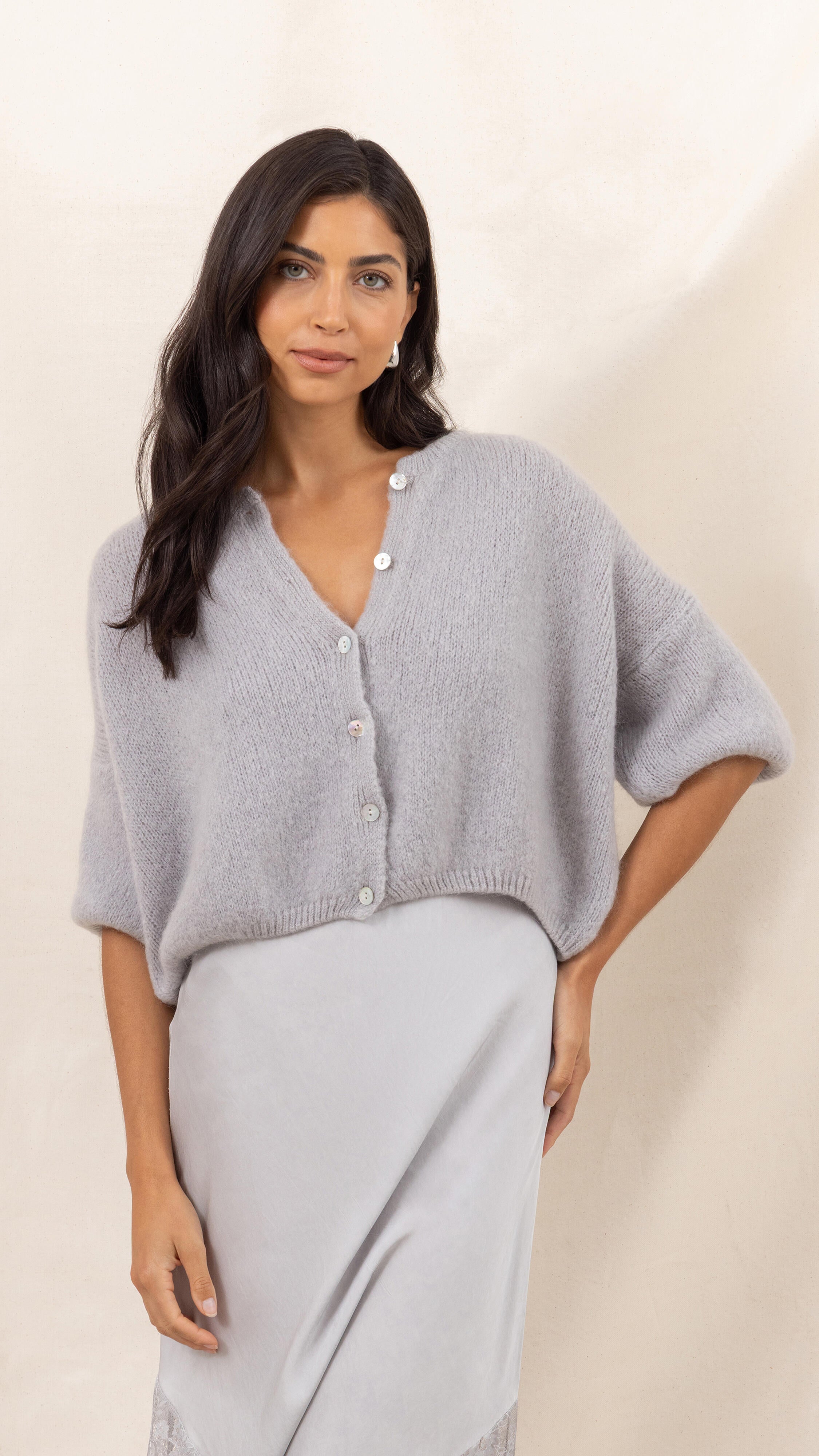 Emme Cardigan - Stone