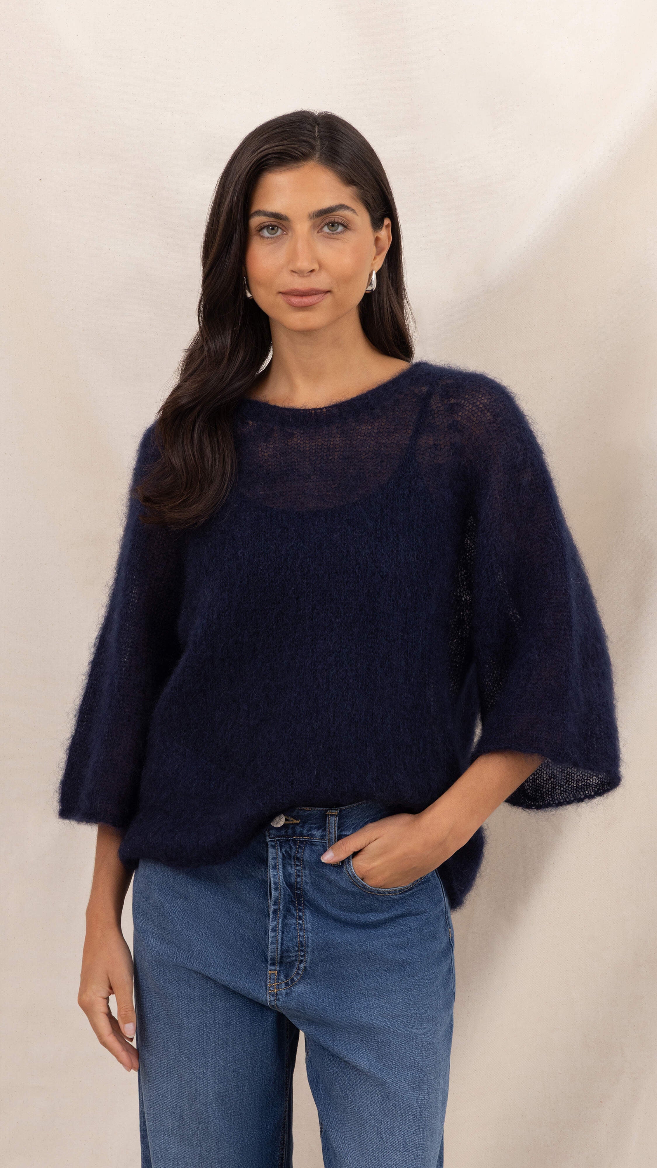 Hannah Sweater - Navy