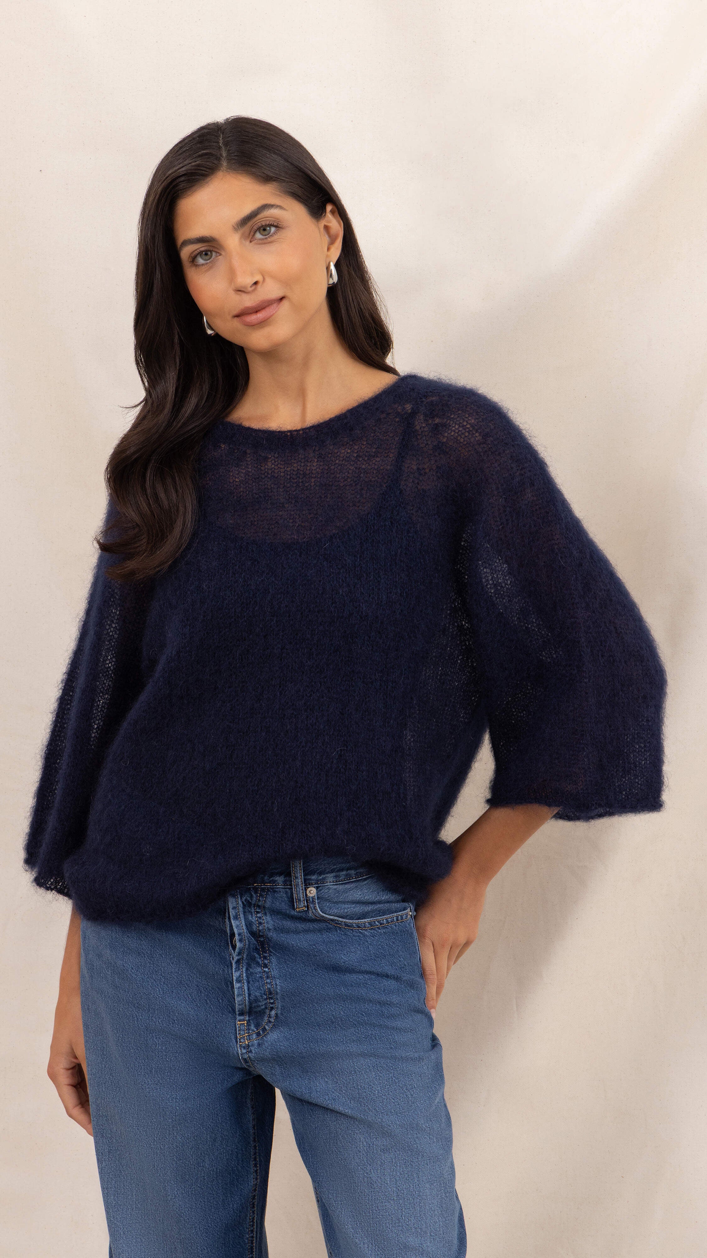 Hannah Sweater - Navy