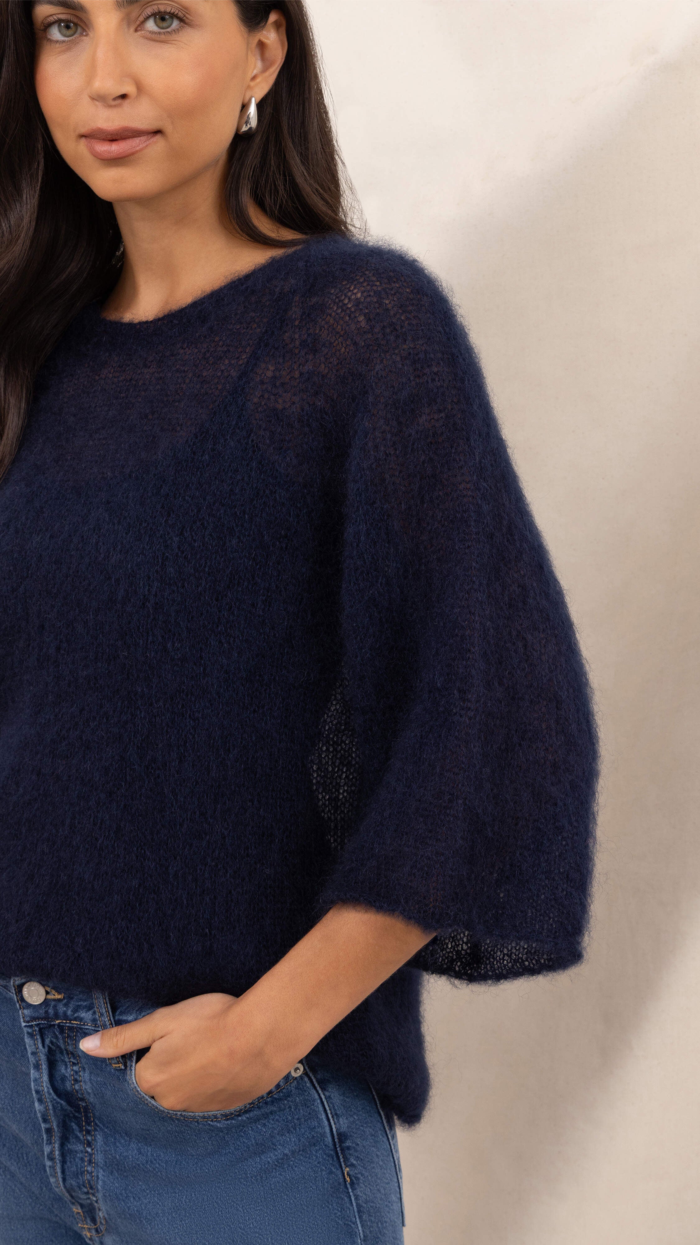Hannah Sweater - Navy