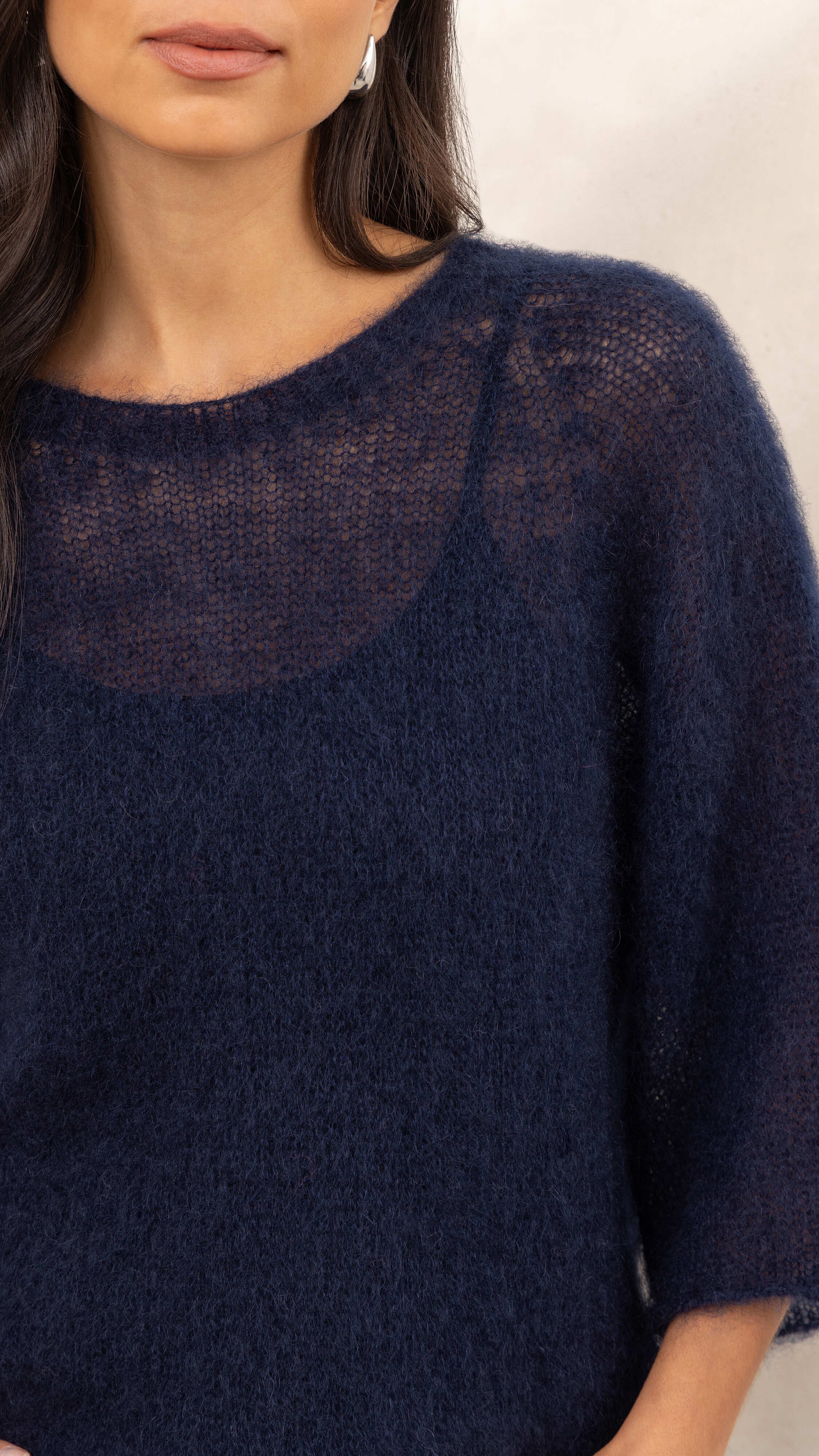 Hannah Sweater - Navy