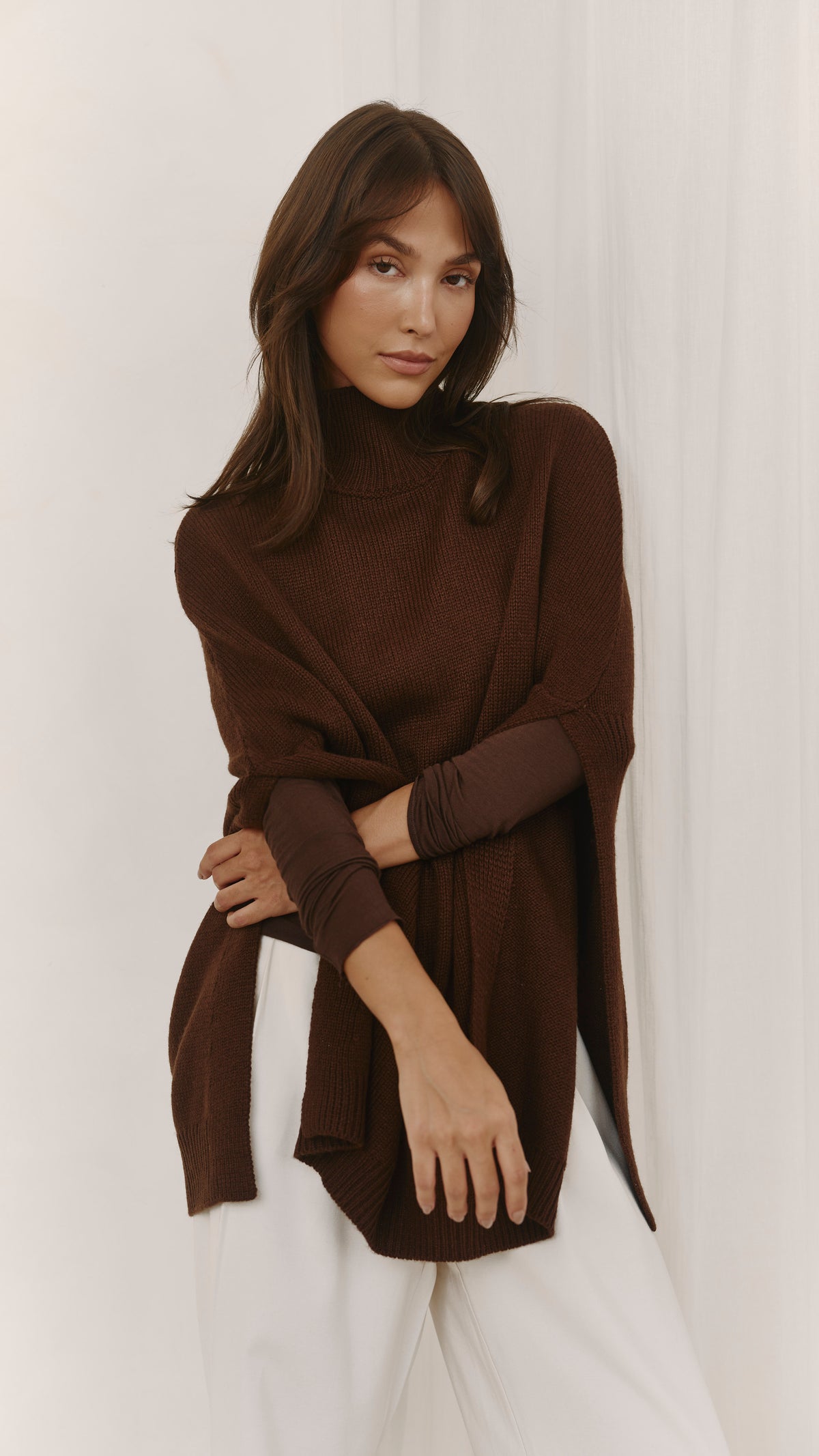 Tilly Wool Blend Knit - Espresso