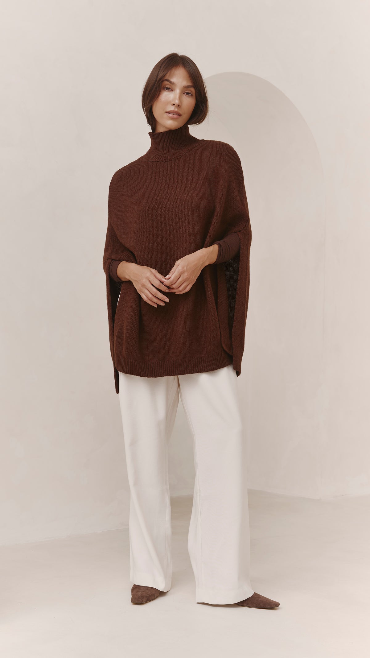 Tilly Wool Blend Knit - Espresso