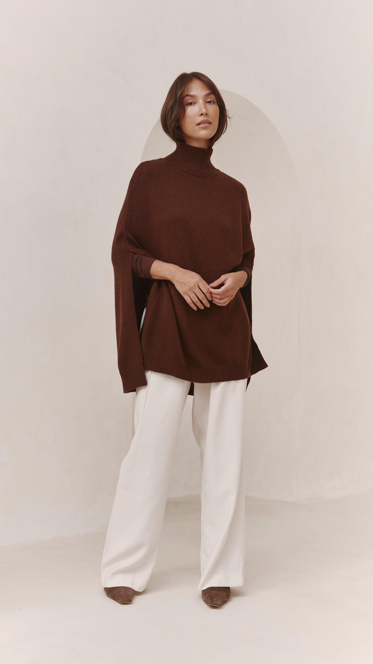 Tilly Wool Blend Knit - Espresso