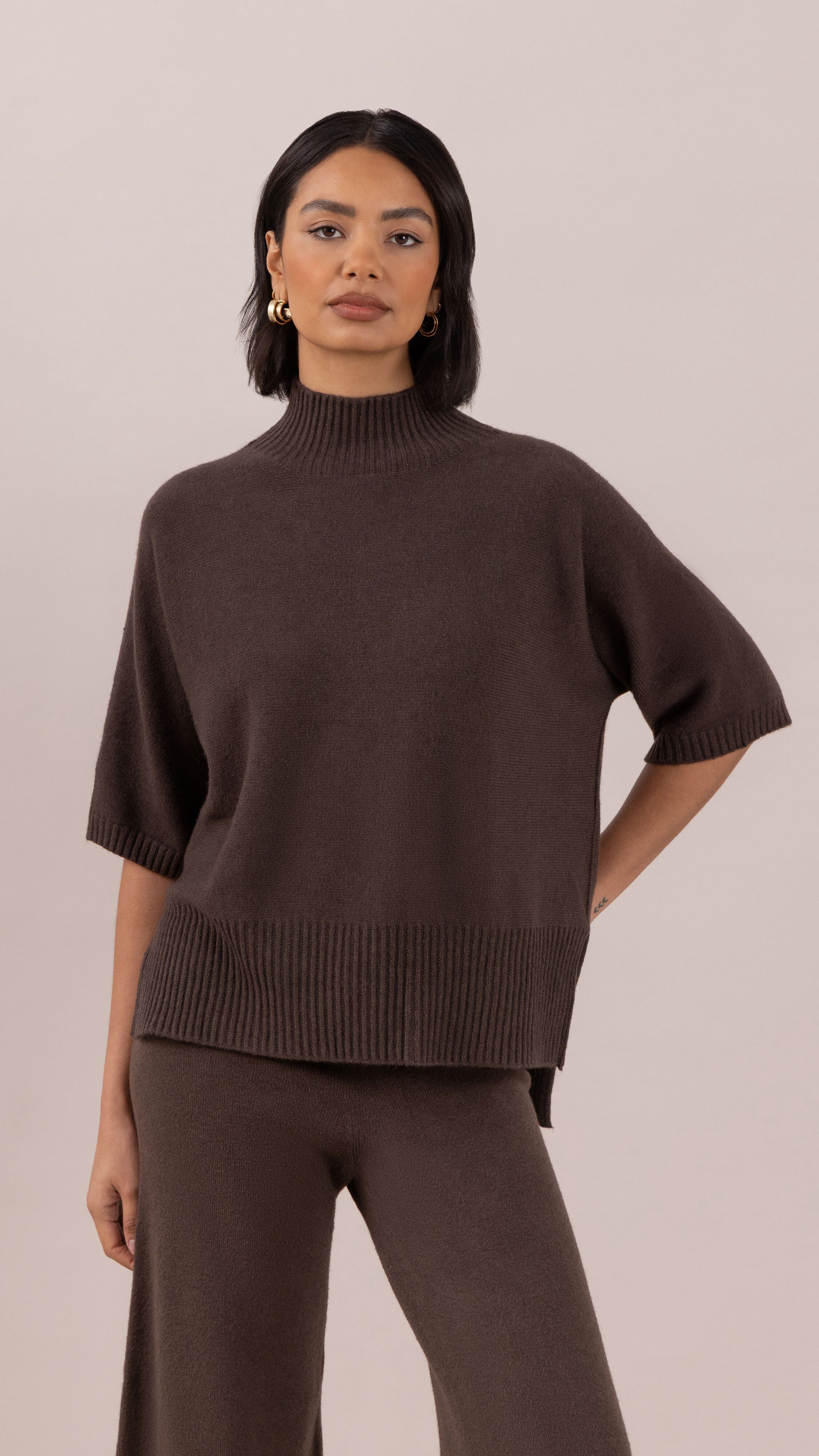 Annie Sweater - Dark Espresso