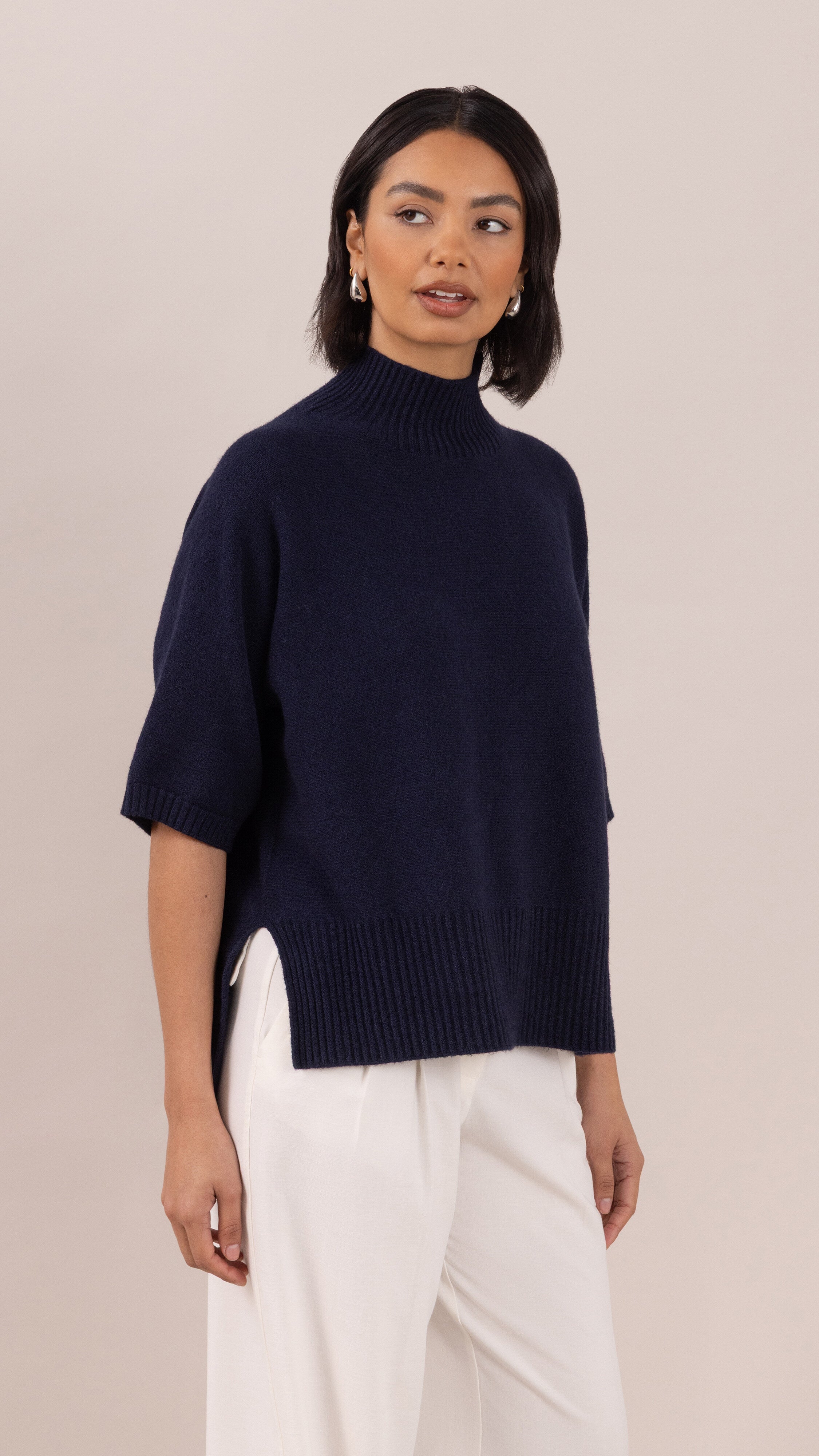 Annie Sweater - Deep Blue