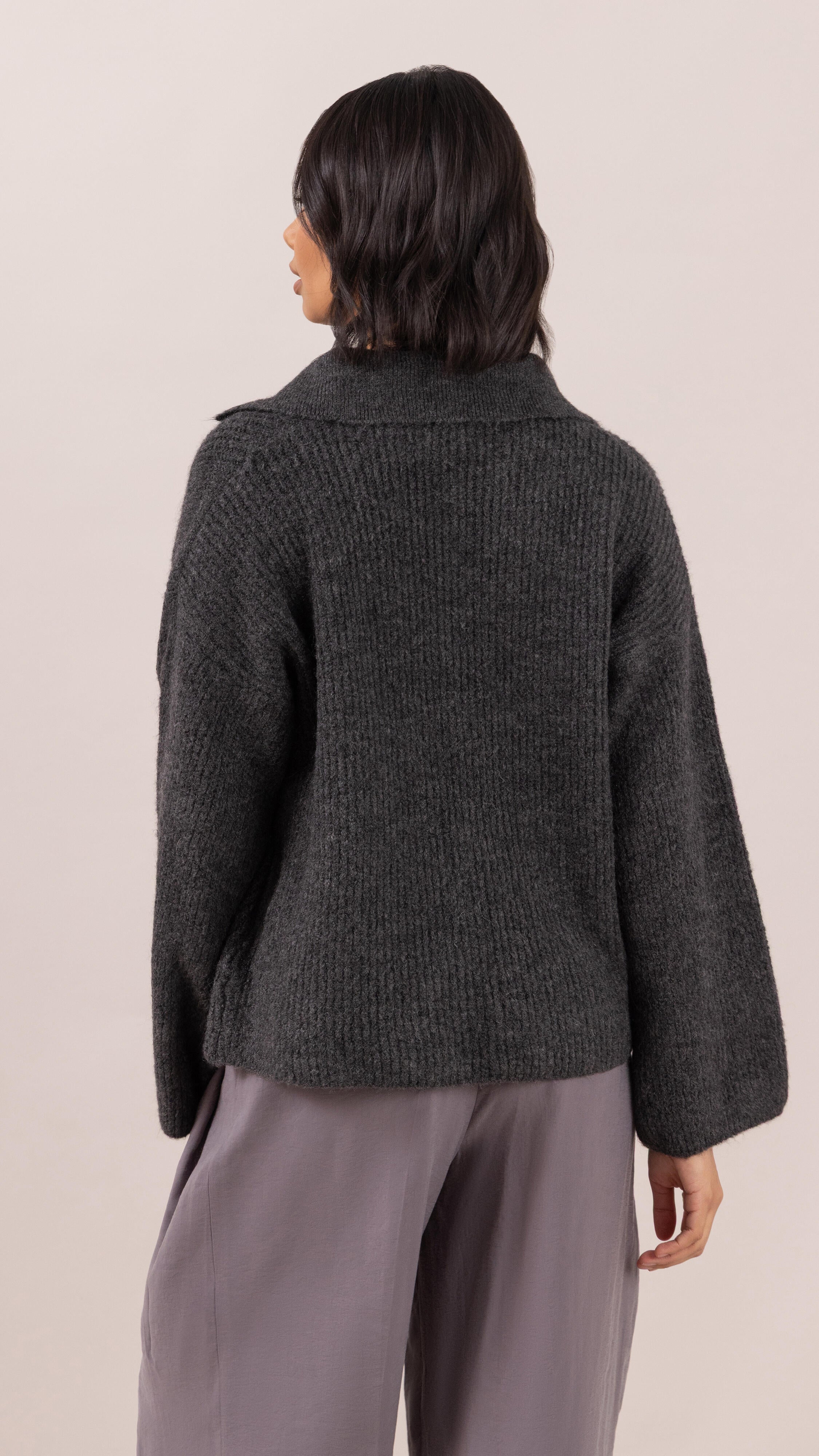 Gale Cardigan - Graphite