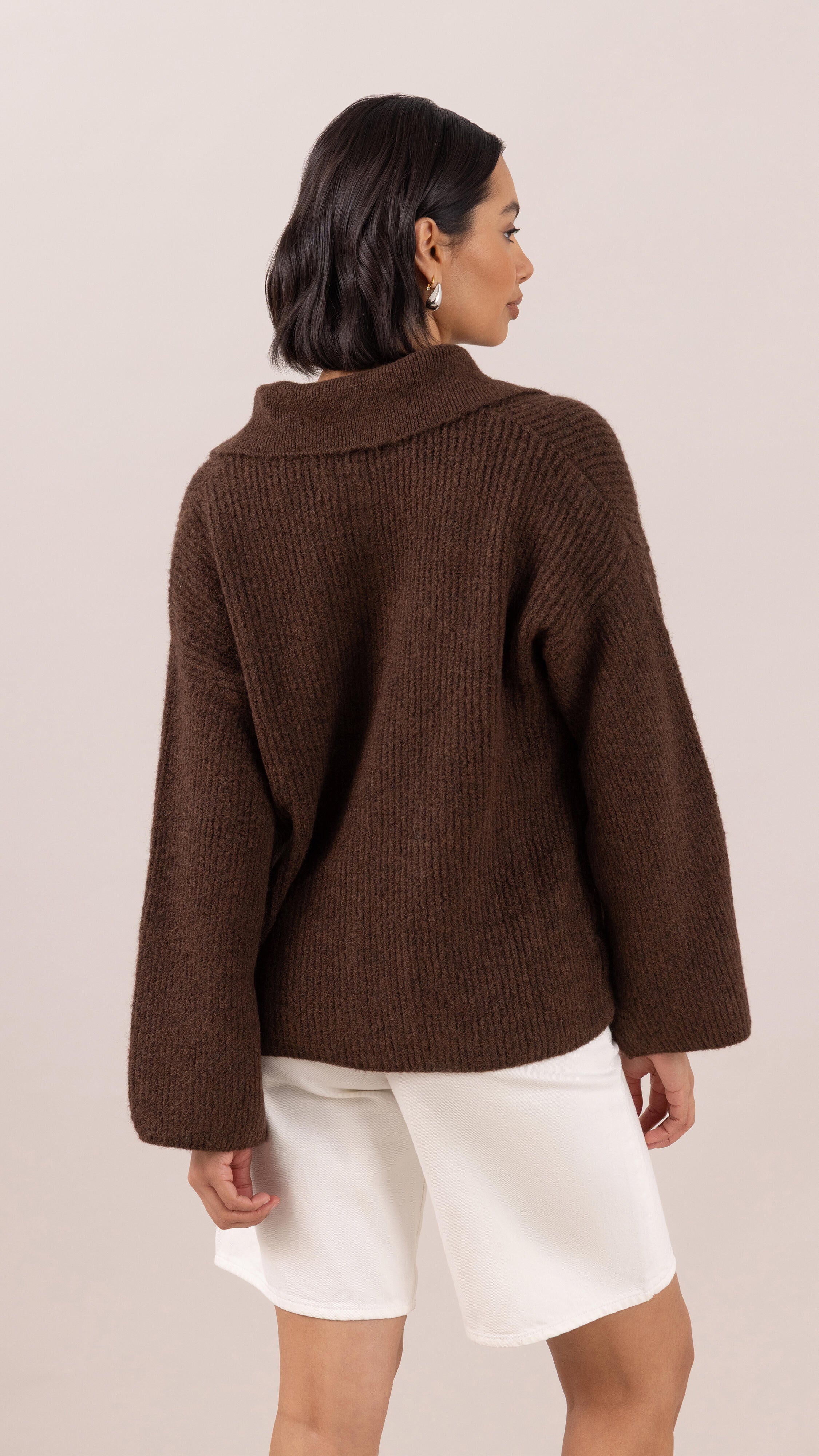 Gale Cardigan - Coffee