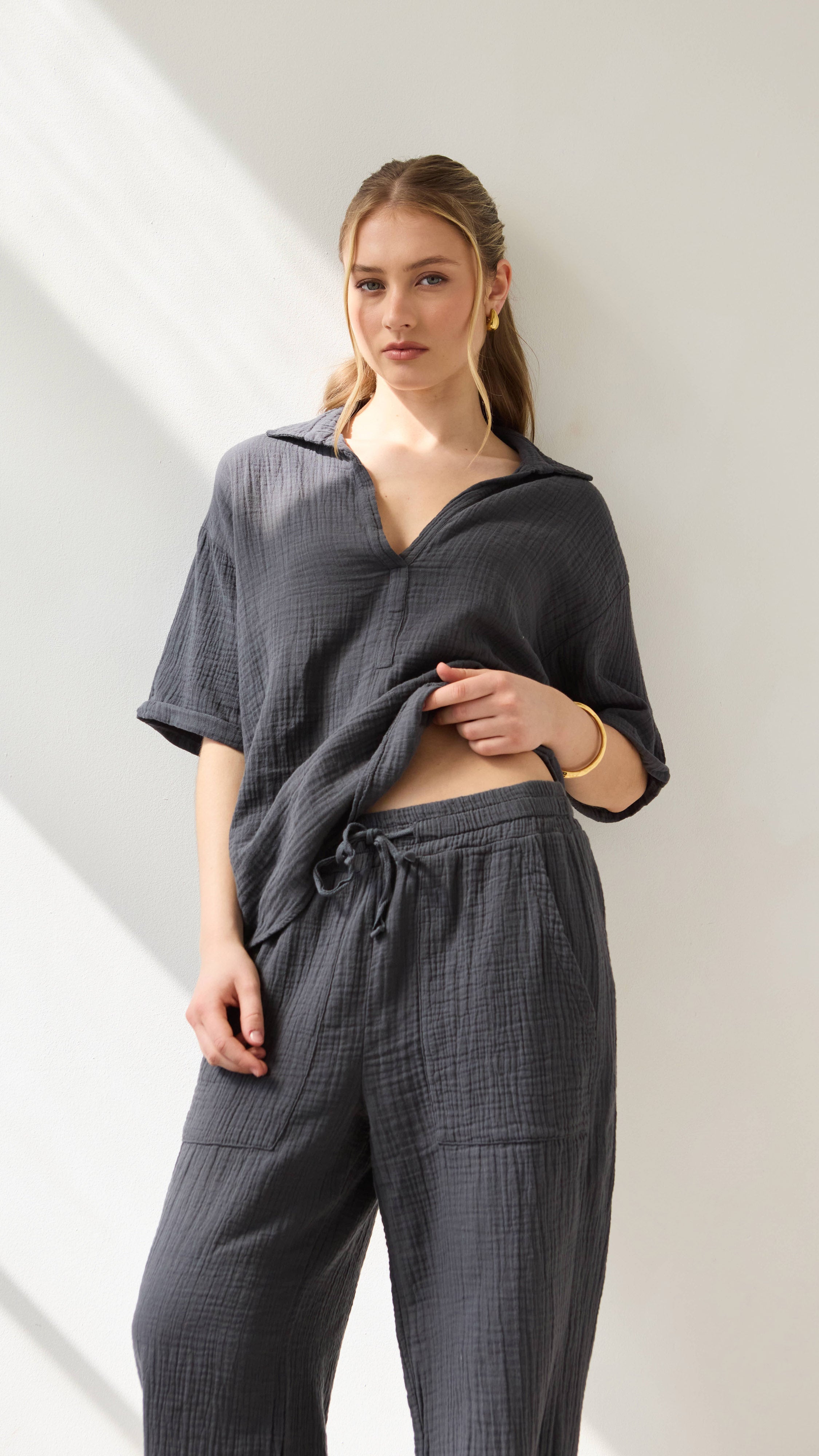 Mariana Shirt - Anthracite