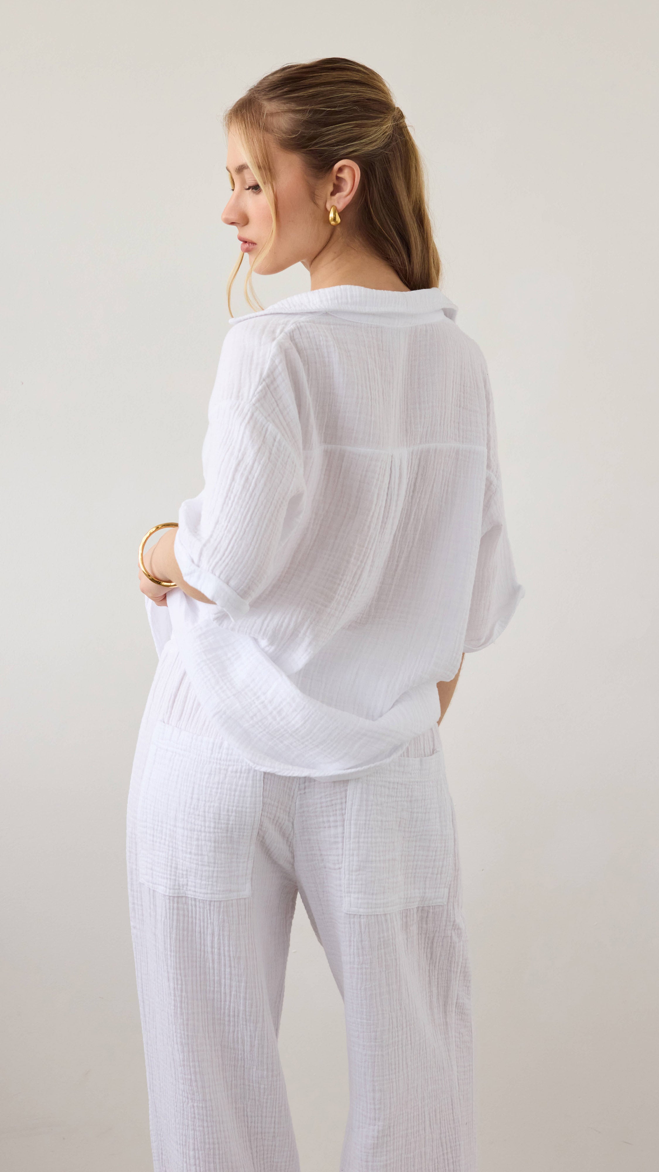 Lisa Trousers - White