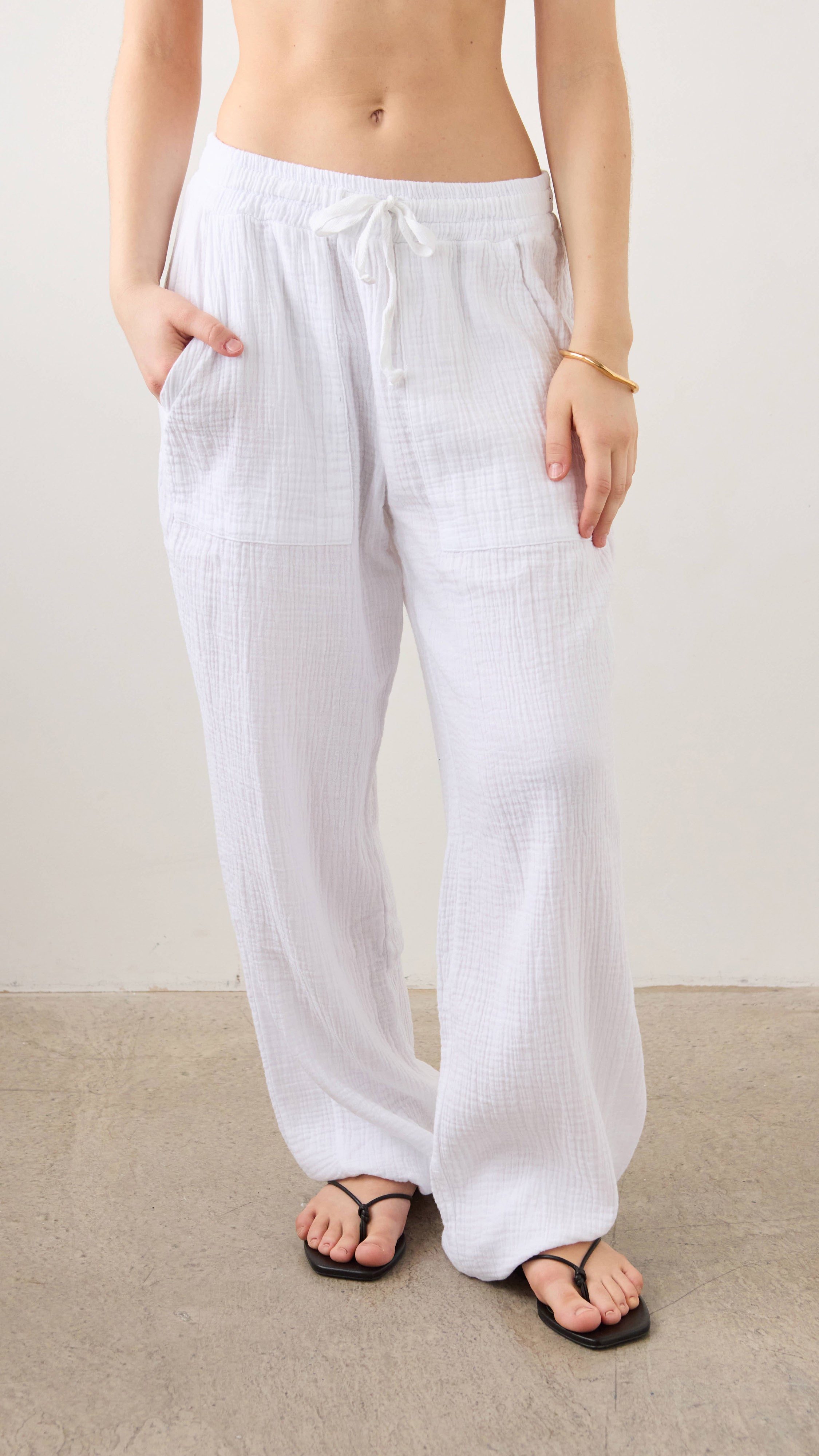 Lisa Trousers - White