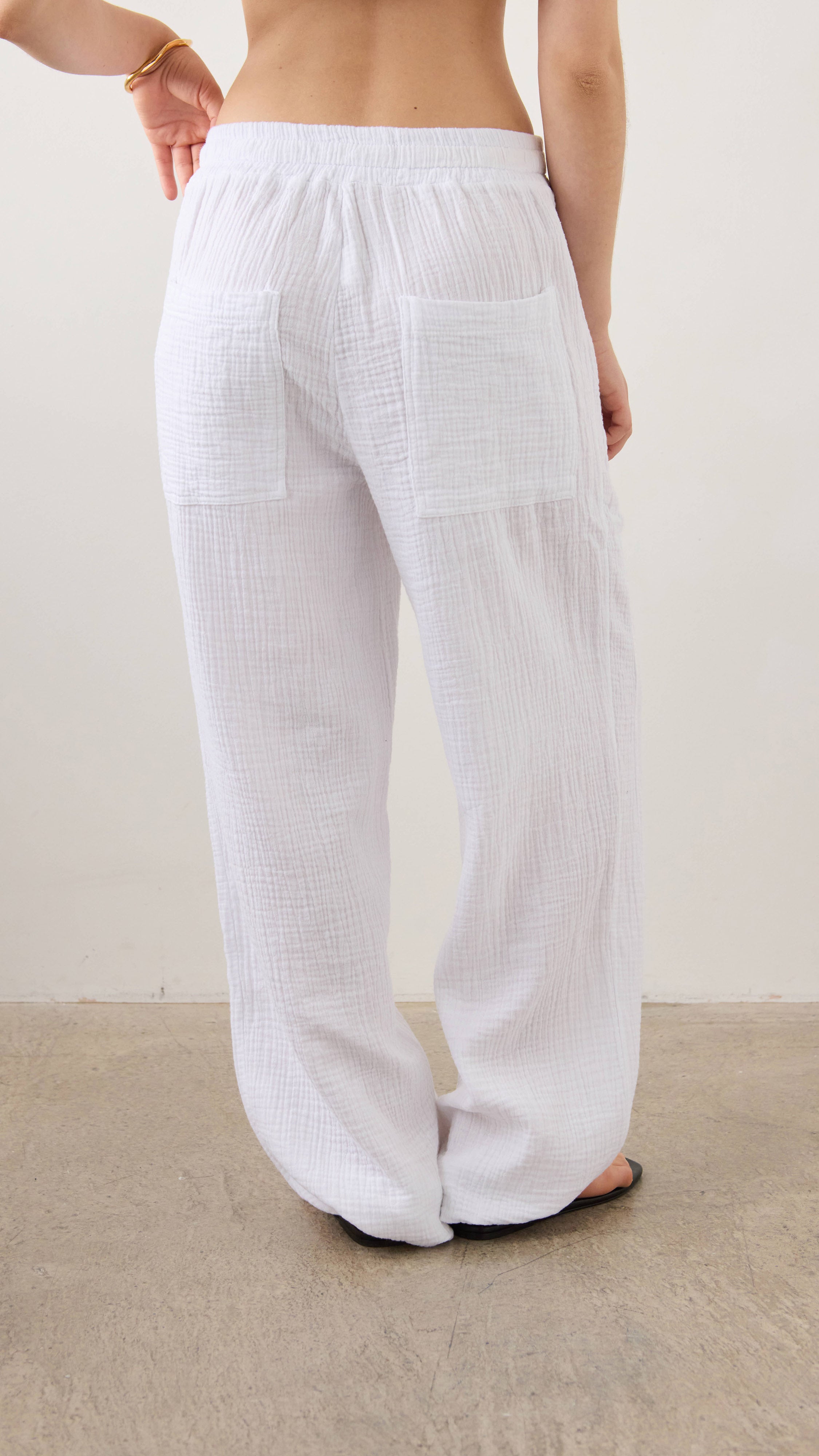 Lisa Trousers - White