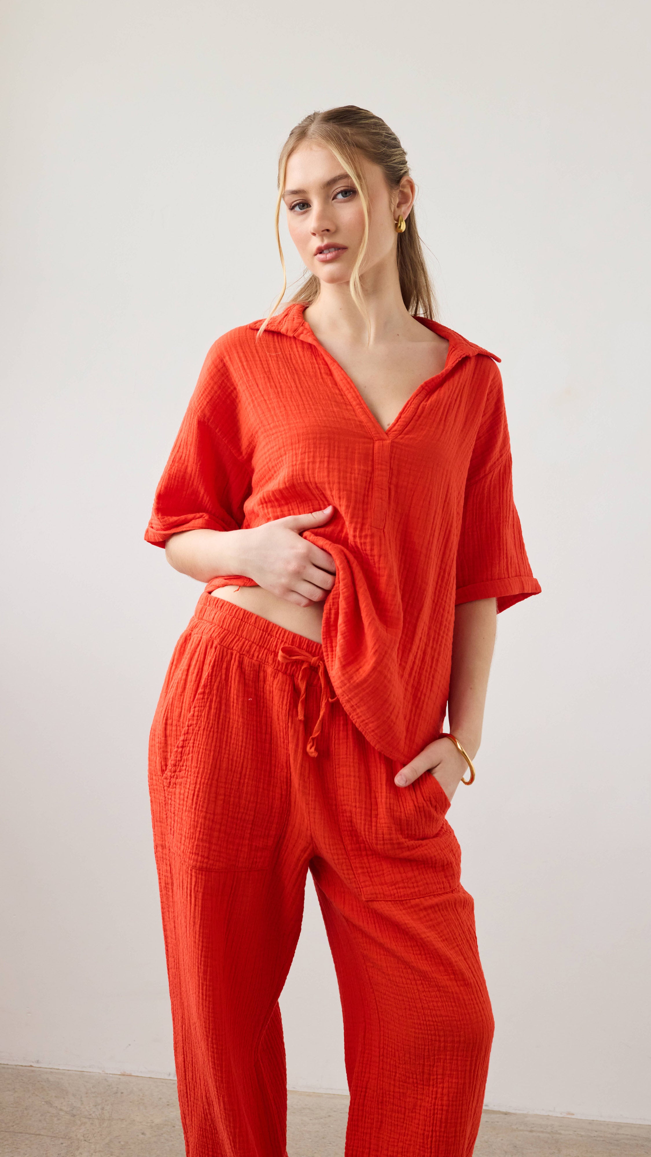 Mariana Shirt - Amber