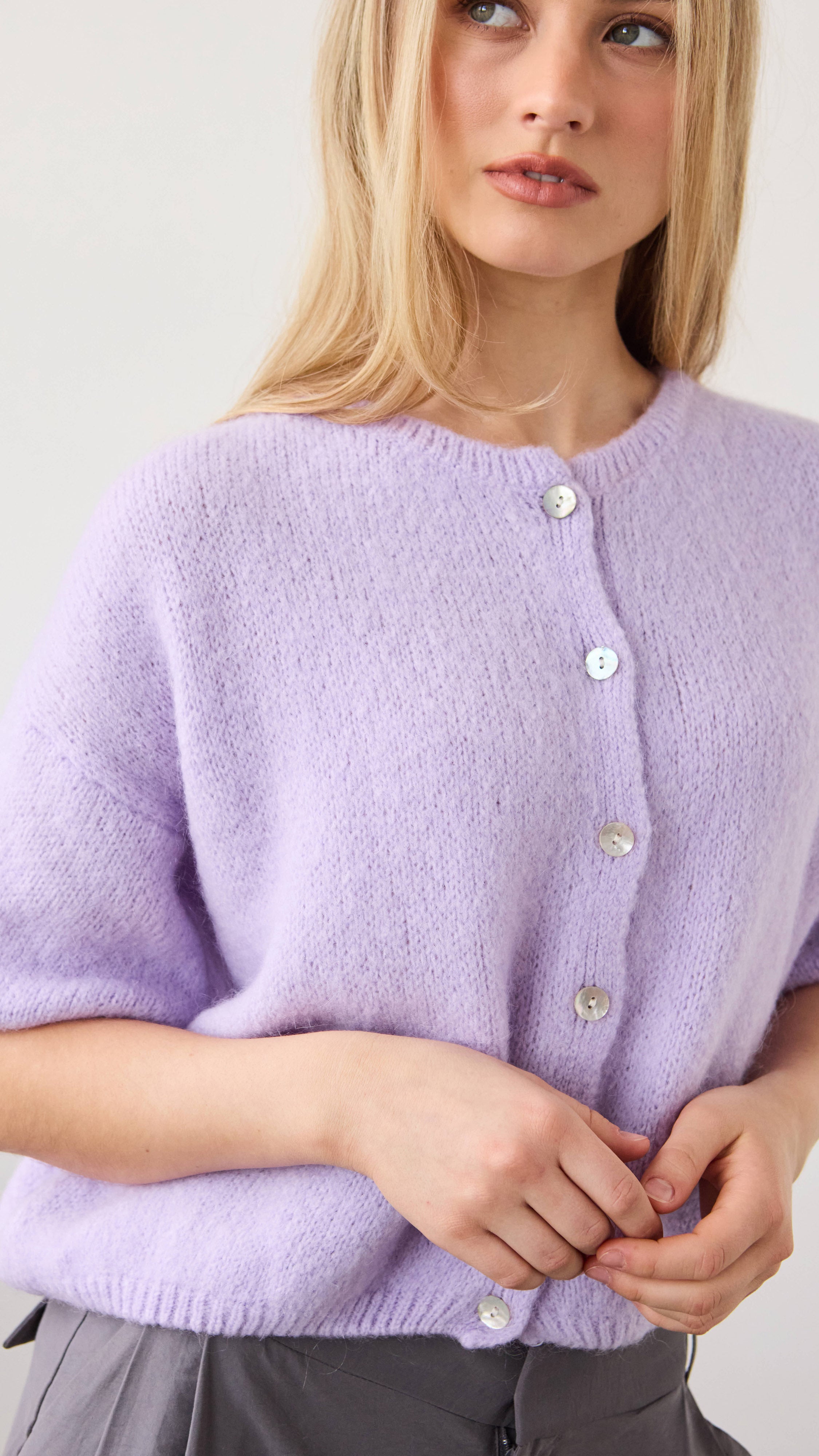 Emme Cardigan - Lilac