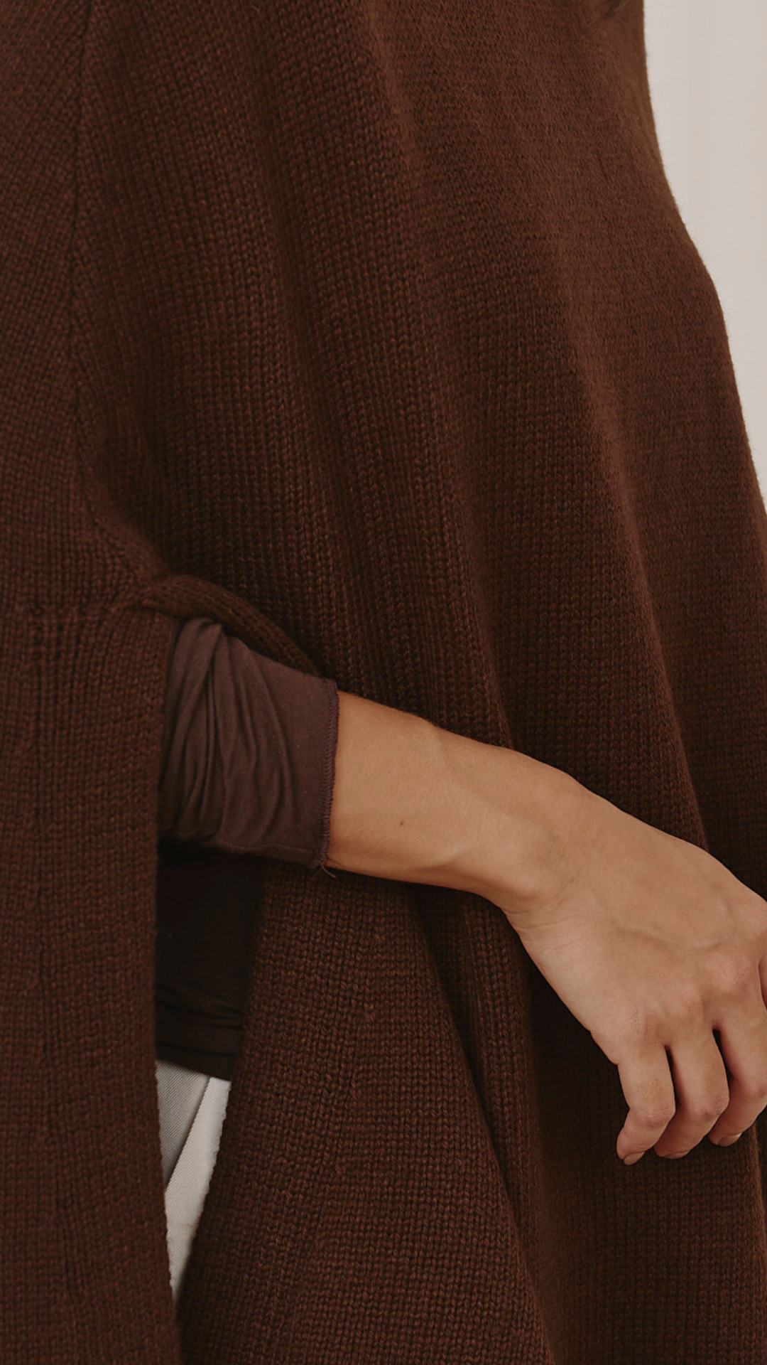Tilly Wool Blend Knit - Espresso