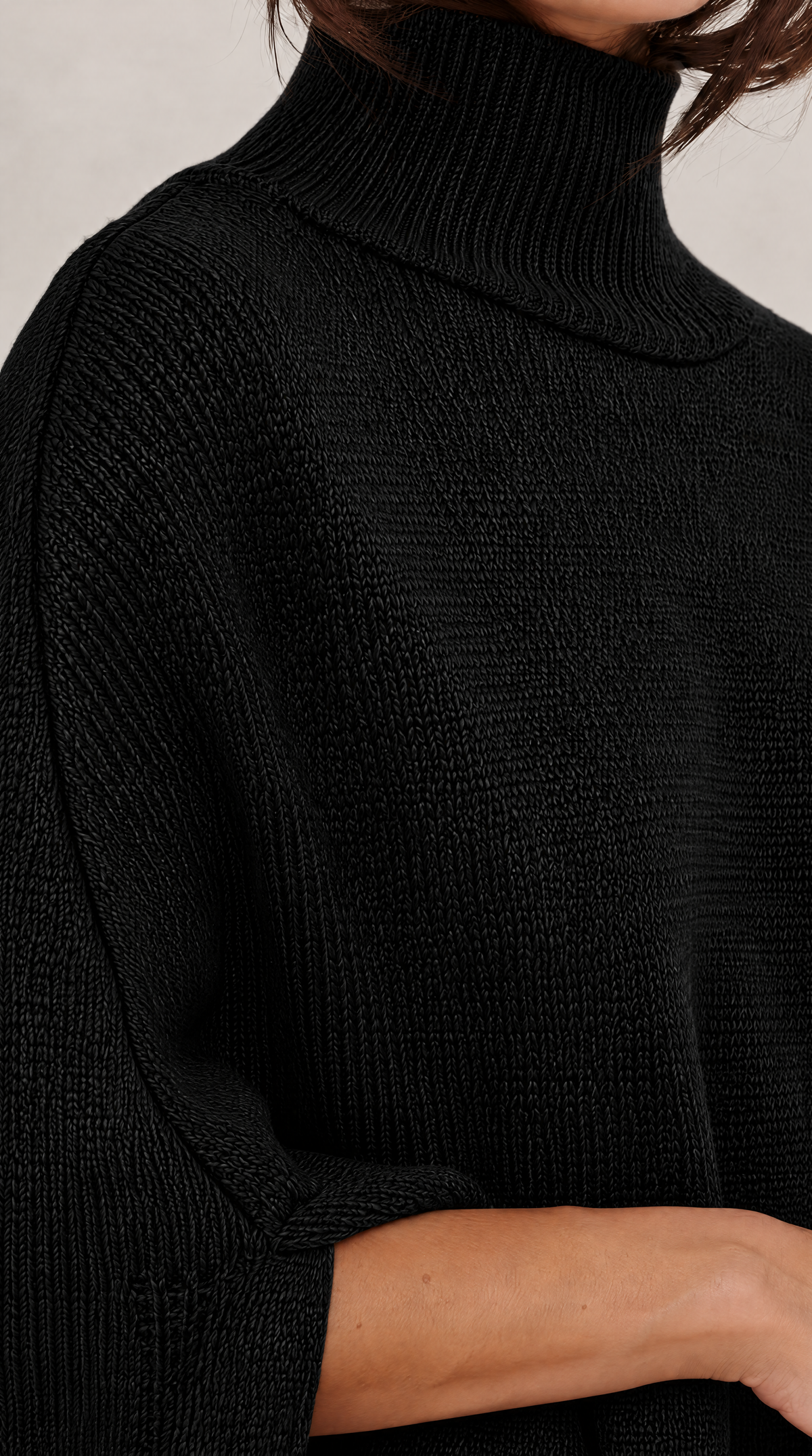 Tilly Wool Blend Knit - Black