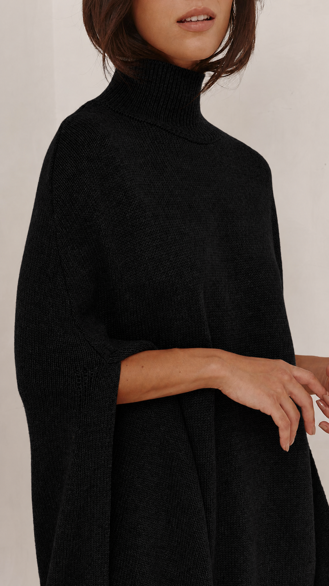 Tilly Wool Blend Knit - Black
