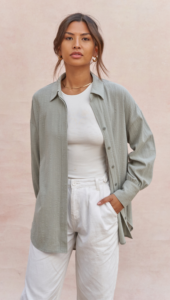 Masha Shirt - Sage