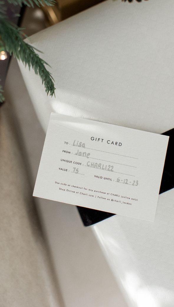 Charli London Gift Card - £50