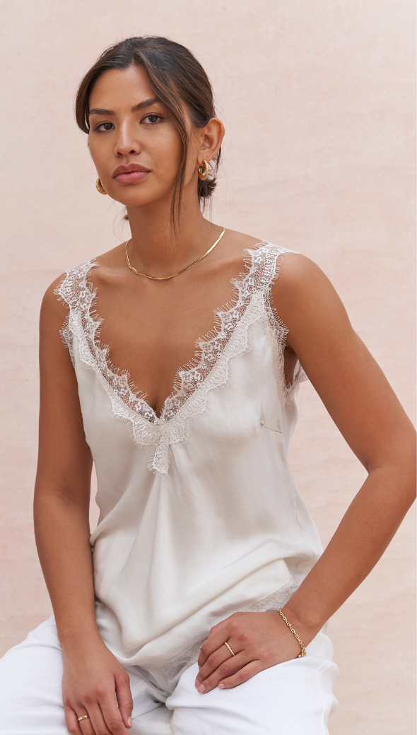 Solange Camisole - Cream
