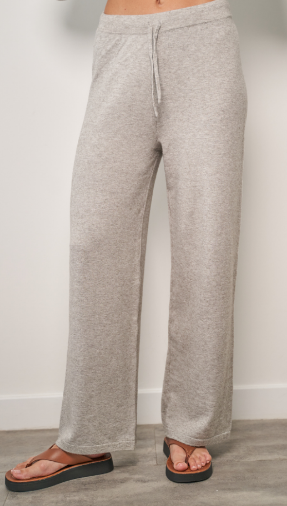 Monica Trousers - Grey Melange