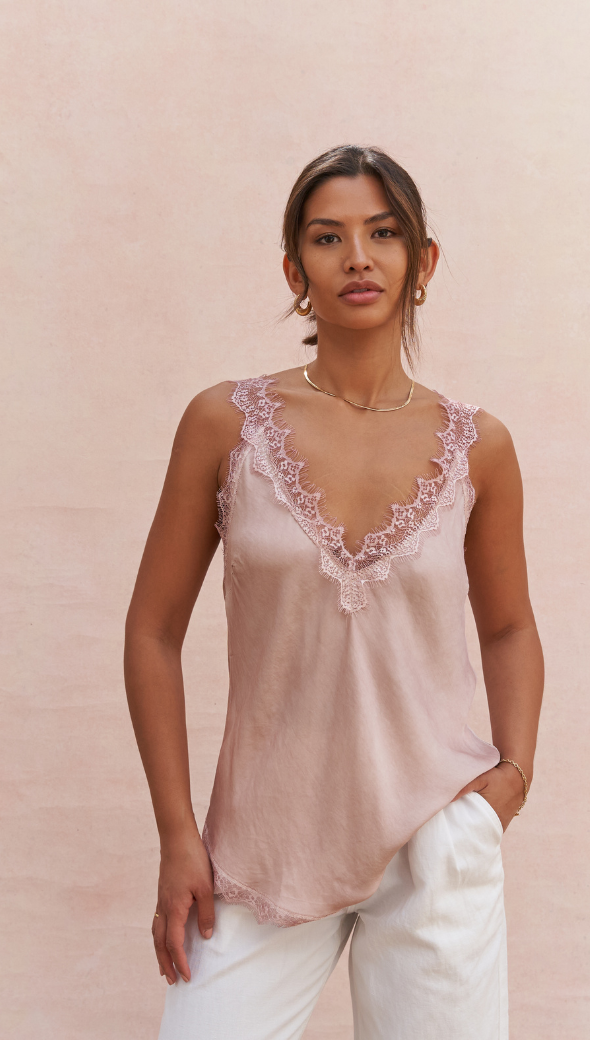Solange Camisole - Blush