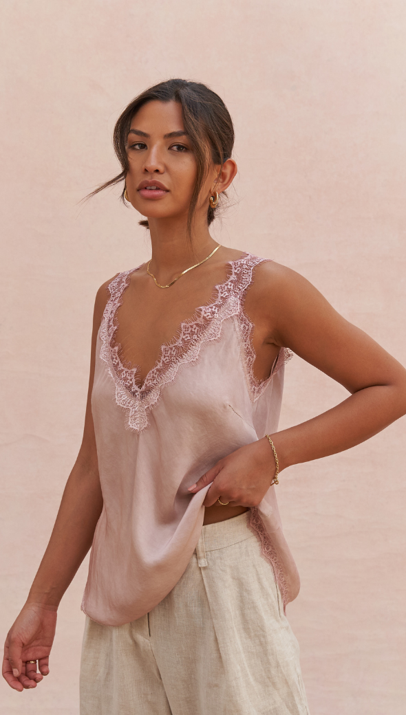 Solange Camisole - Blush