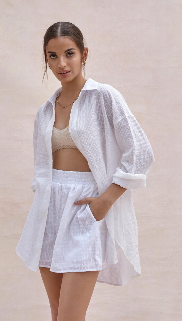 Sierra Shorts - White