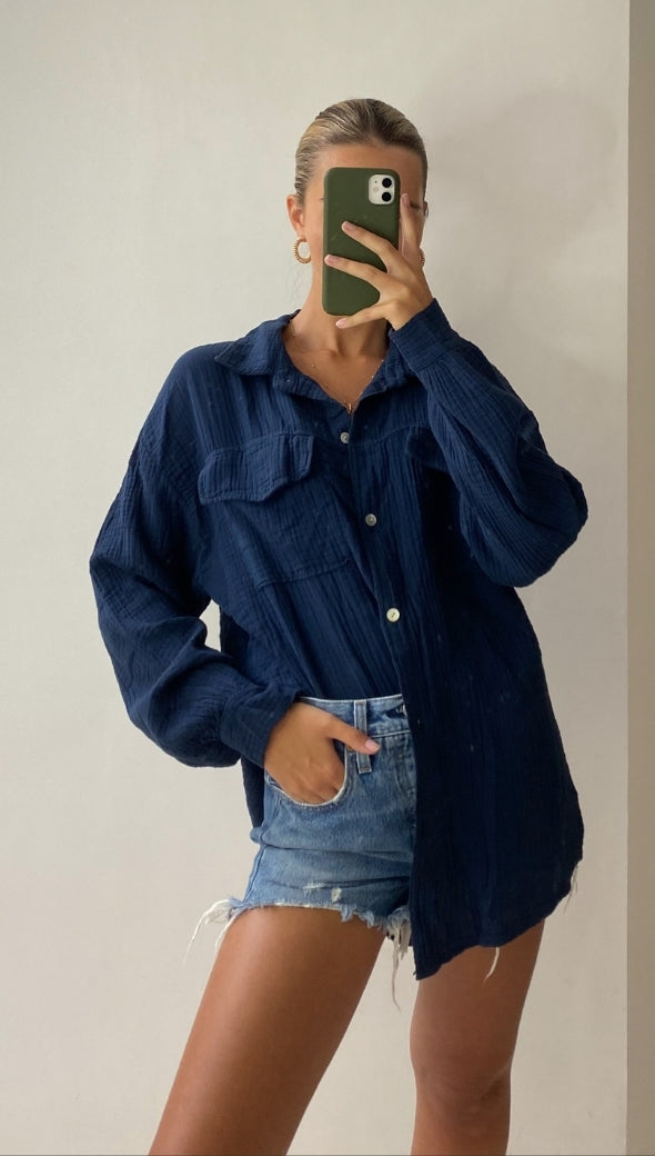 Antoneta Shirt - Deep Navy