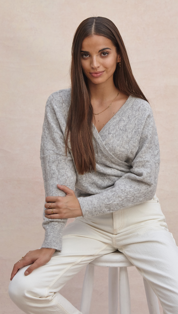 Pia Cardigan - Grey