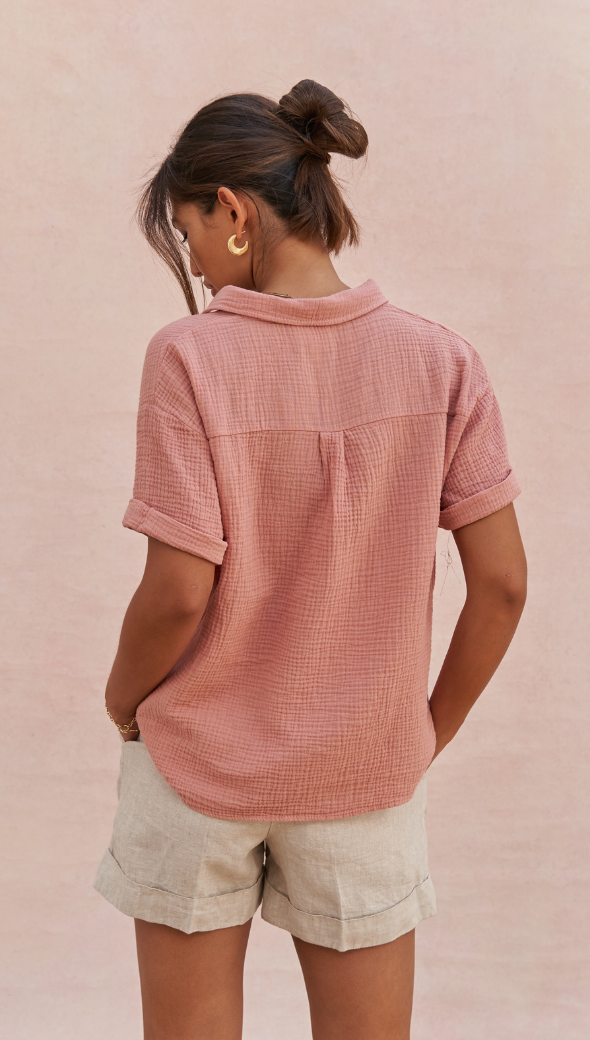 Mariana Shirt- Apricot