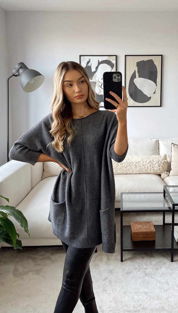Short sleeve 2025 poncho sweater