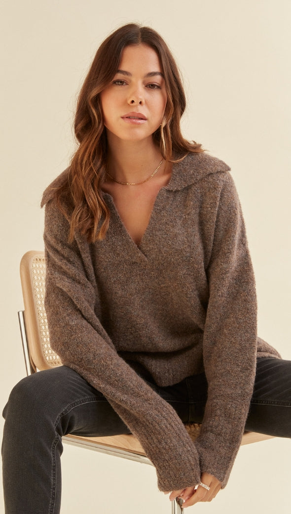 Veronika Sweater - Taupe