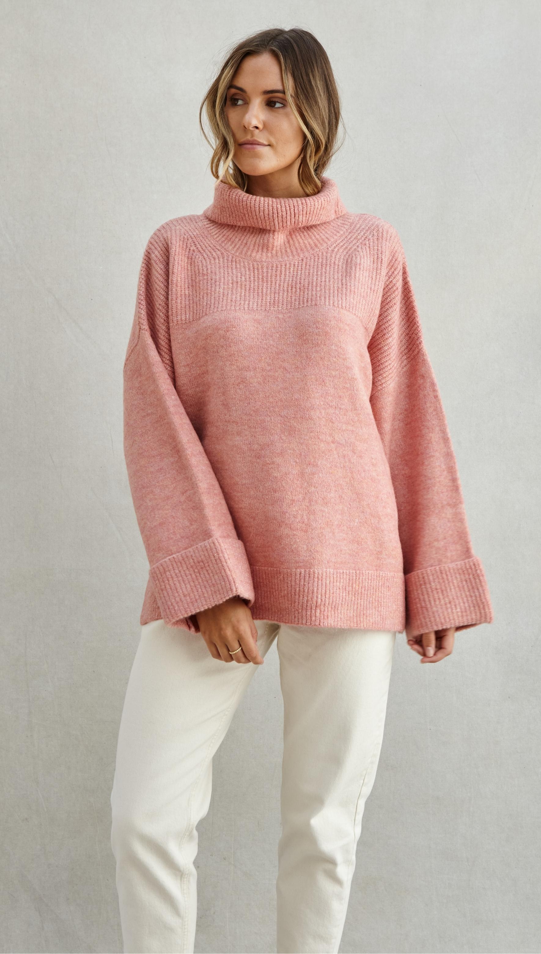 Vanessa Sweater - Coral