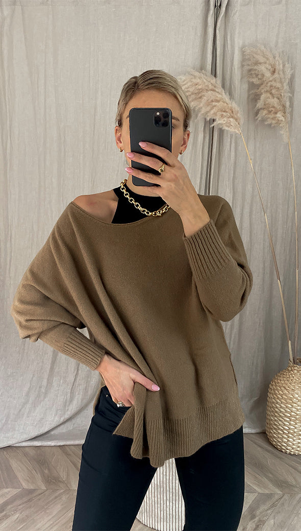 Michaela Sweater - Brown