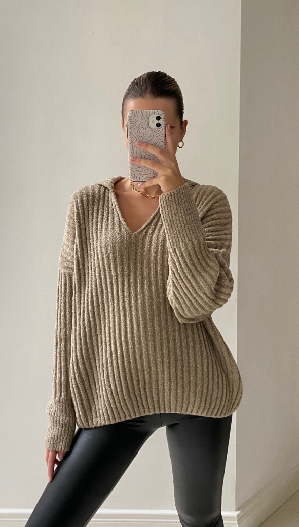 Mila Sweater - Taupe