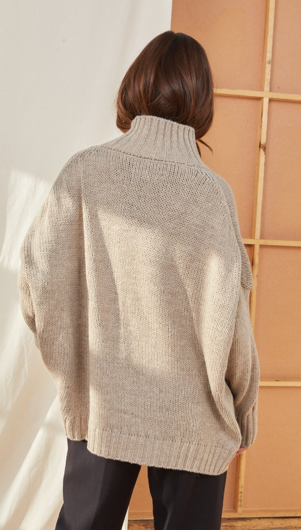 Margot Sweater - Taupe