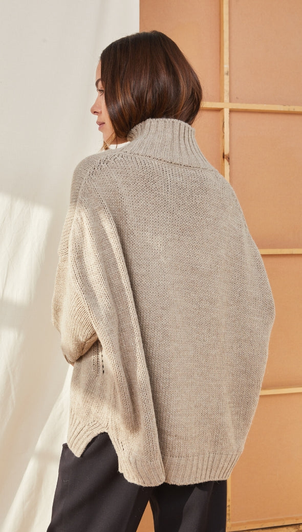 Margot Sweater - Taupe