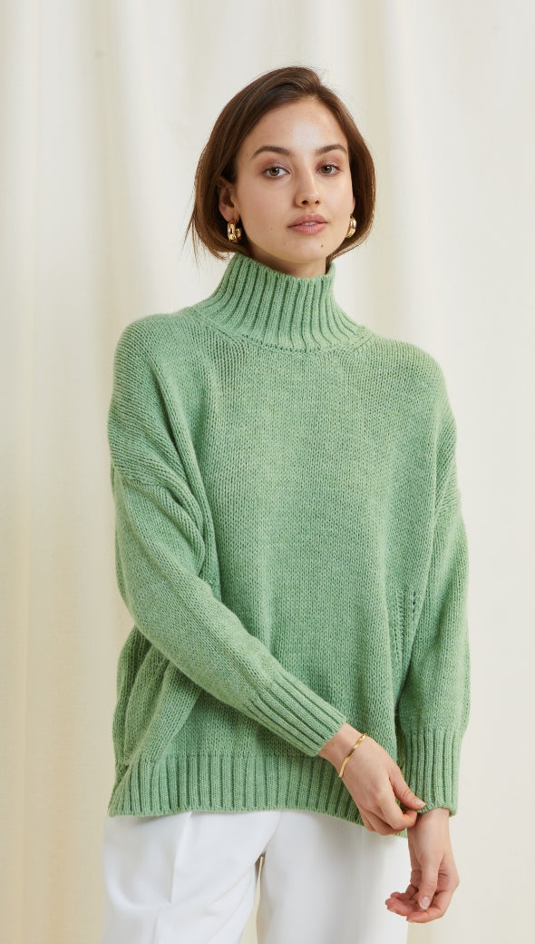 Margot Sweater - Mint