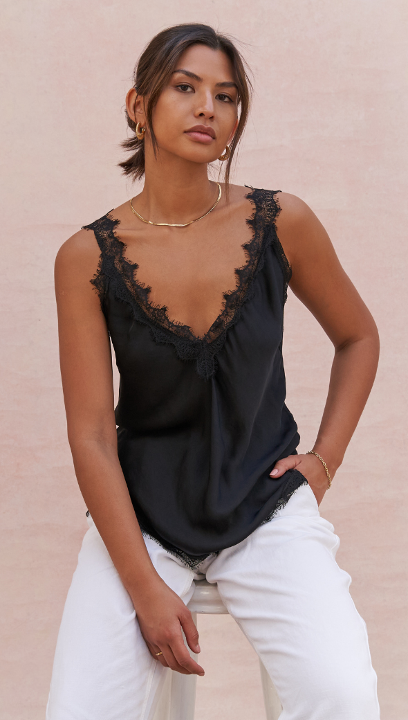 Solange Camisole - Black