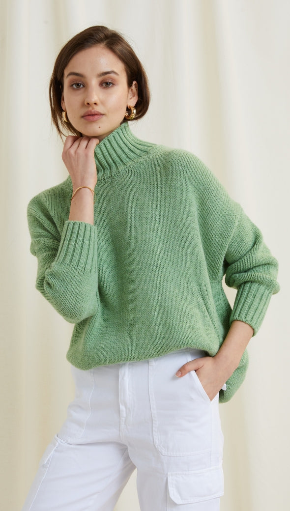Margot Sweater - Mint