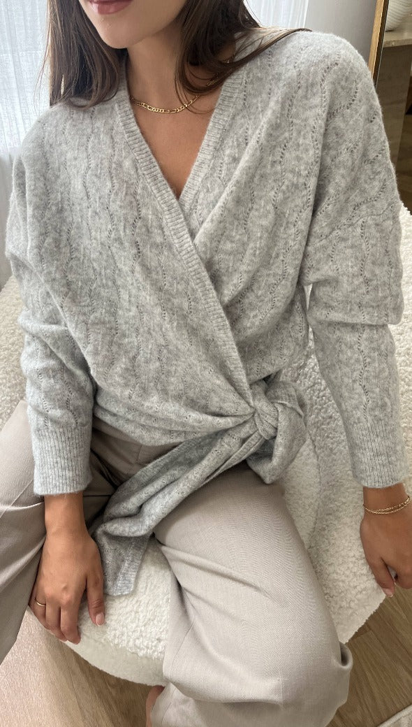 Pia Cardigan - Grey