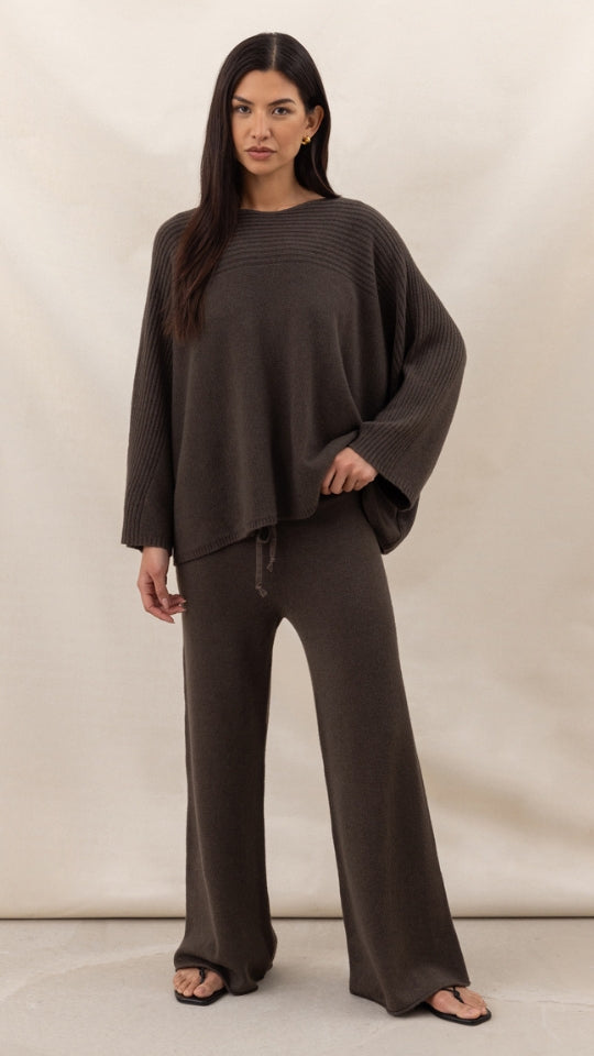 Micha Trousers - Dark Espresso
