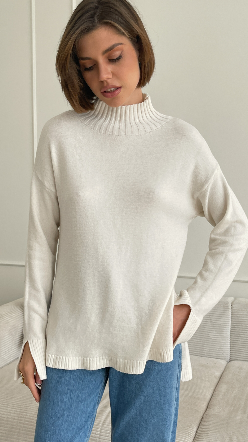 MONA SWEATER - IVORY