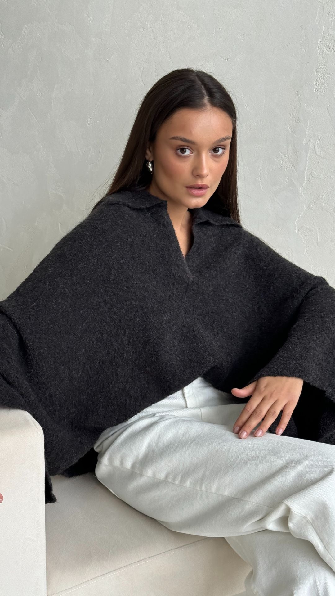 Aleya Sweater - Anthracite