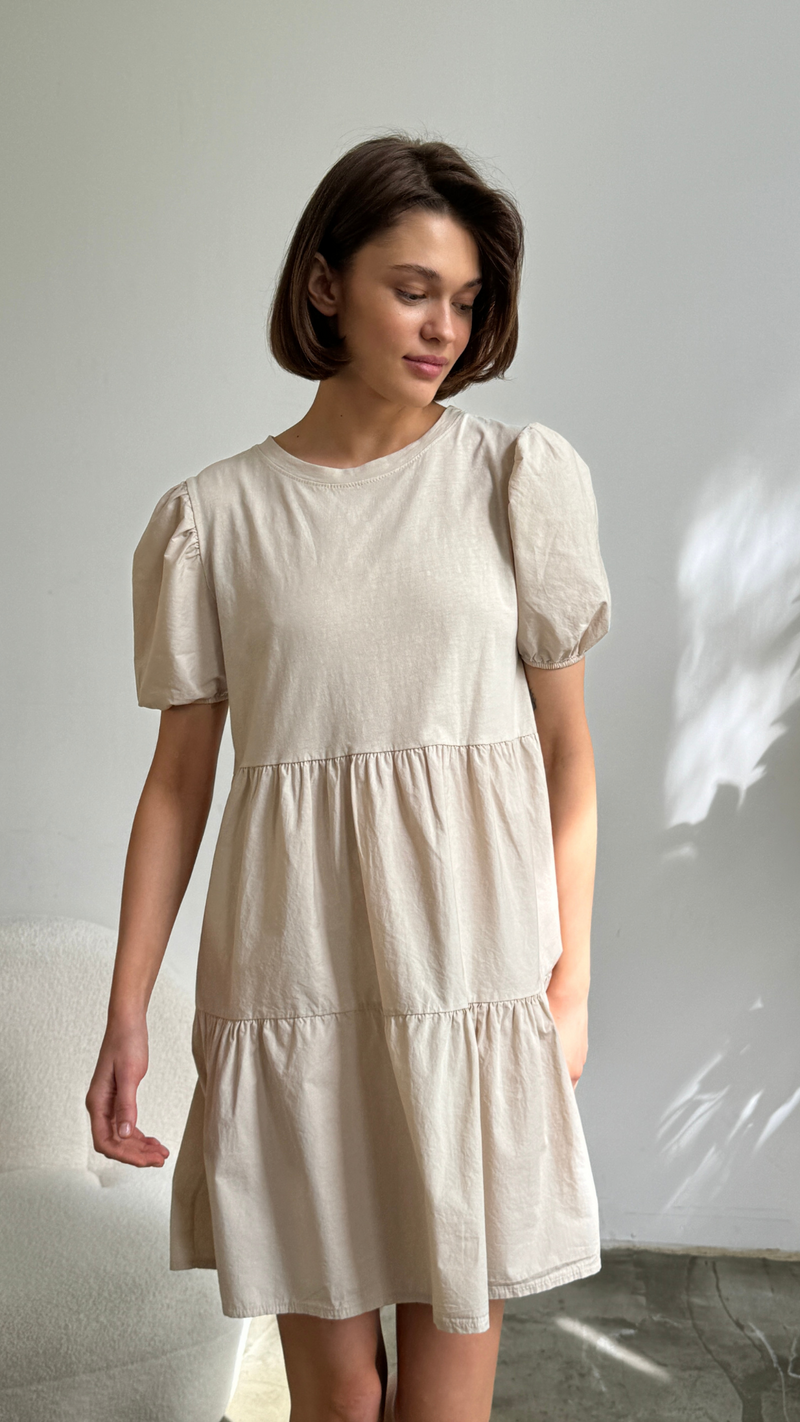 MATILDA DRESS - ECRU