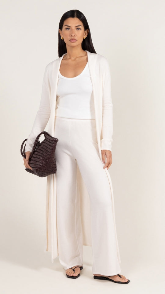 Sofia Knit Trousers - Ivory