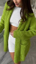 EMMY CARDIGAN - LIGHT GREEN