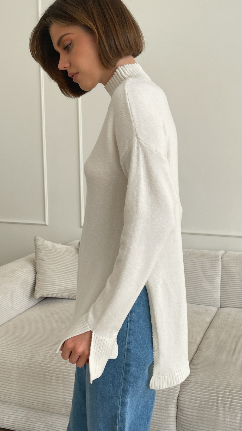 MONA SWEATER - IVORY